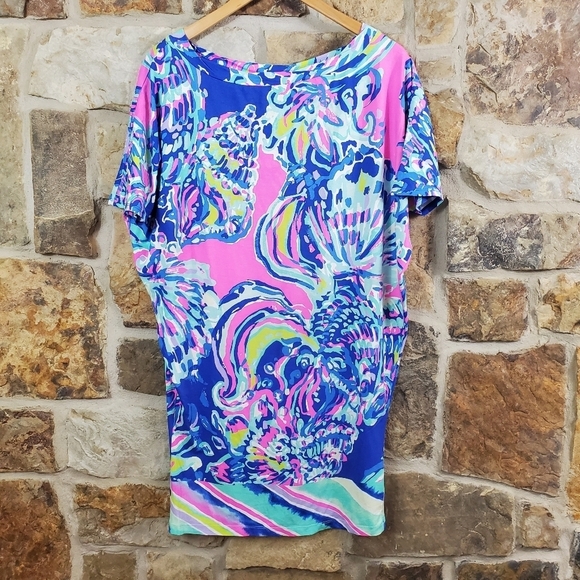 Lilly Pulitzer S SMALL Lowe Coastal Retreat Engineered Dress - Picture 3 of 11